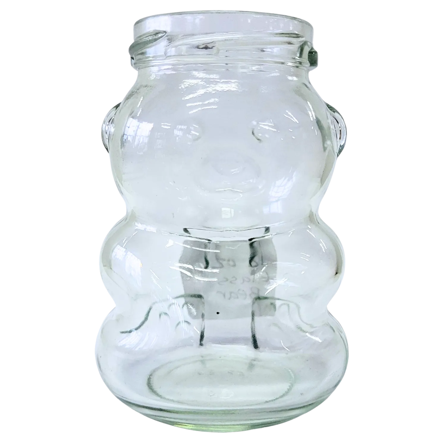 12 oz Glass Bear Honey Jar