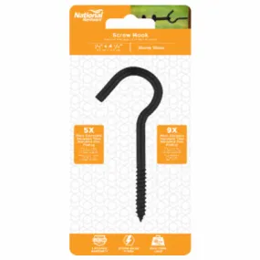 1/4"x4-1/4" Screw Hook