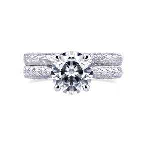 1.5ct Moissanite Valentina Bridal Set