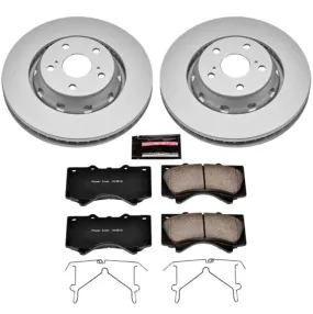 16-18 Lexus LX570 Front Z17 Evolution Geomet Coated Brake Kit