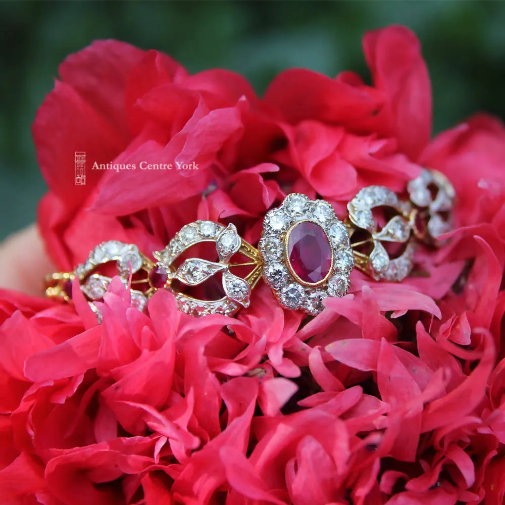 18ct Ruby & Diamond Bracelet