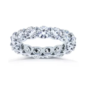 4.5mm Moissanite Eternity Ring