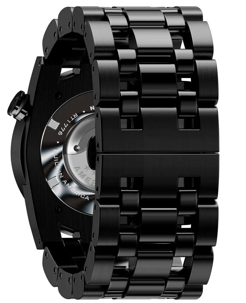 50mm Automatic - Lincoln Edition (Black/Silver) Watch