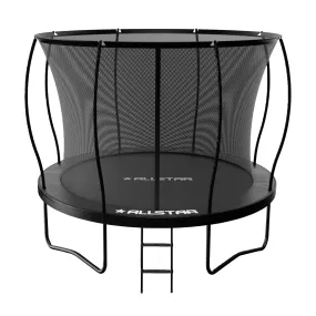 ALLSTAR 10' Trampoline for Kids Outdoor Backyard Play Equipment w/ Net & Ladder