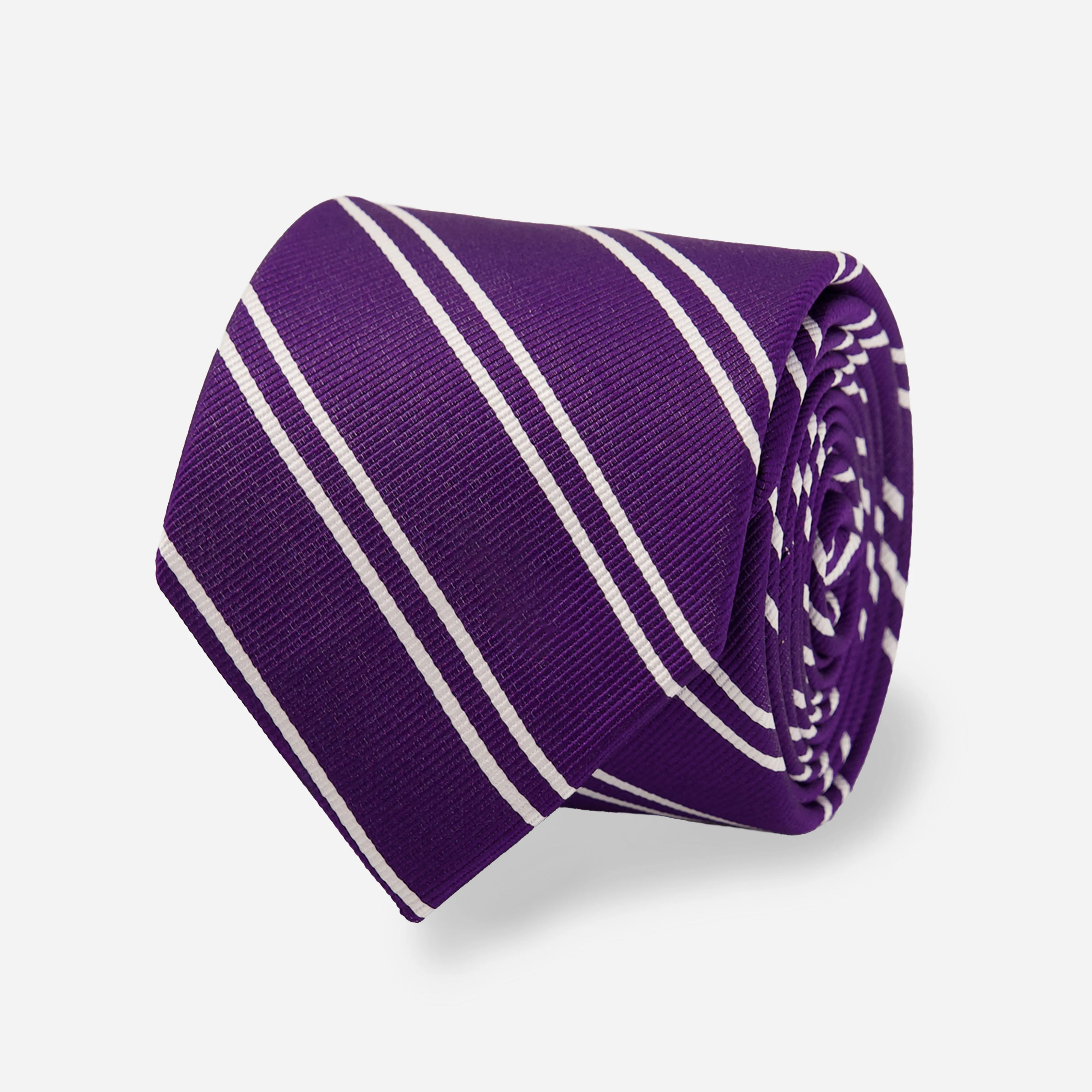 Alma Mater Heritage The Rock Stripe Purple Tie