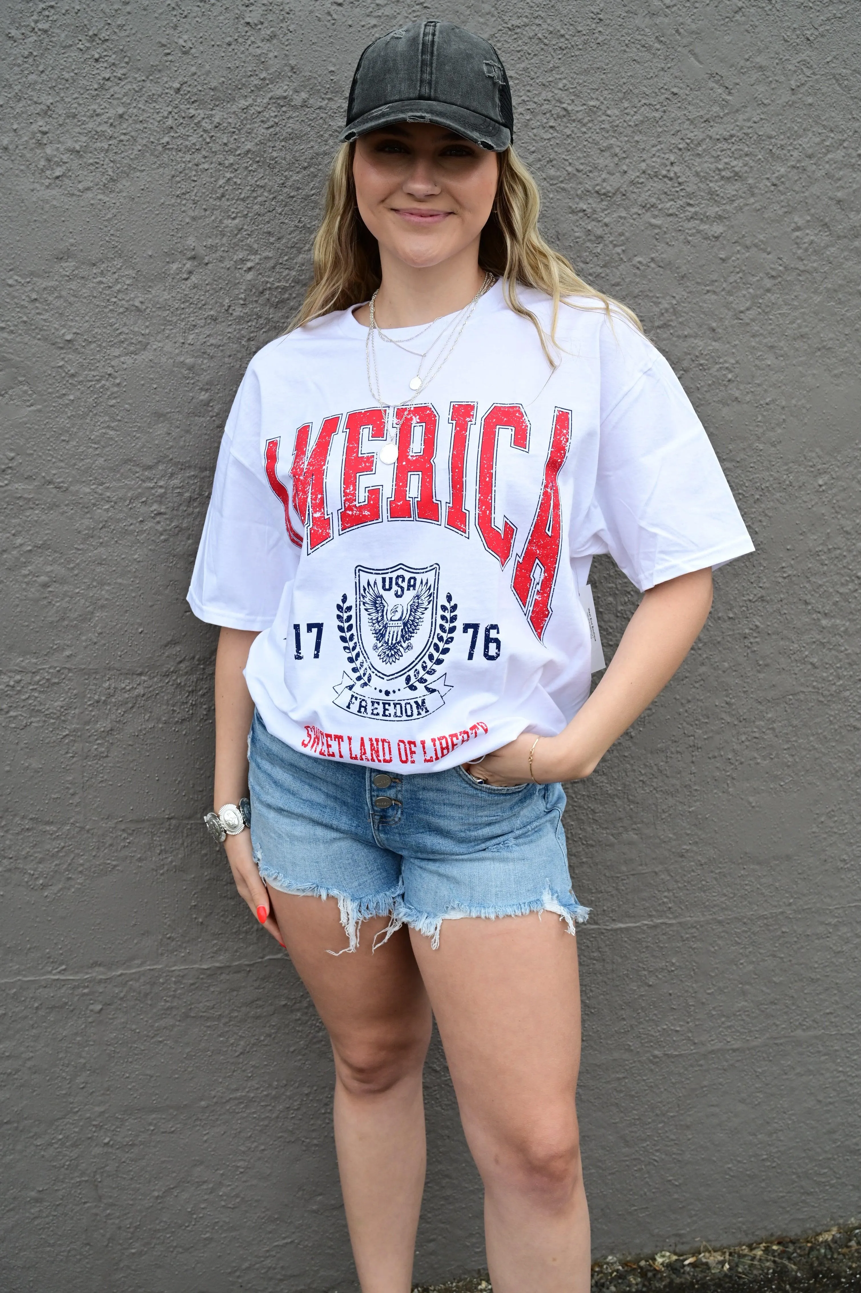 America Graphic Tee  S-XL