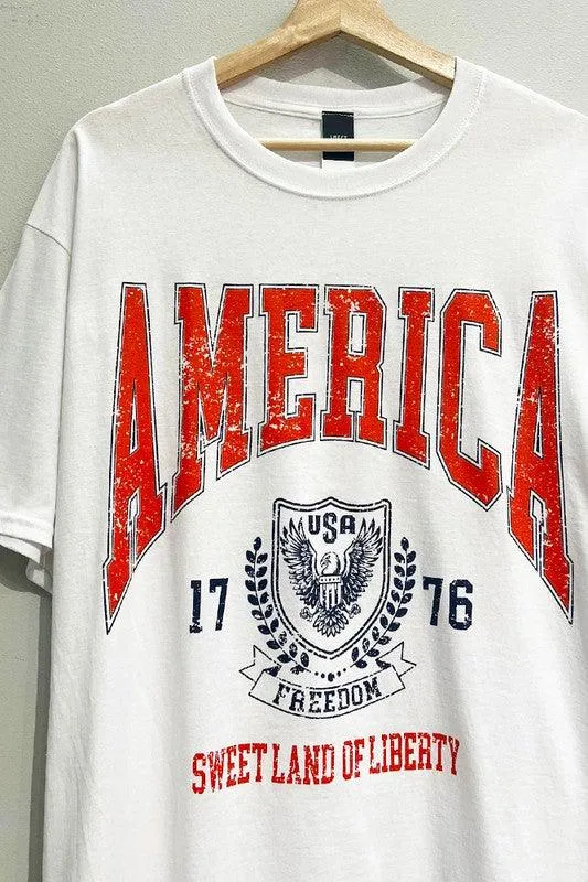 America Graphic Tee  S-XL