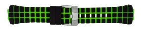 Band for Cruise Original/Cruise Original MP Limited Edition 111065 Black and Green Grid