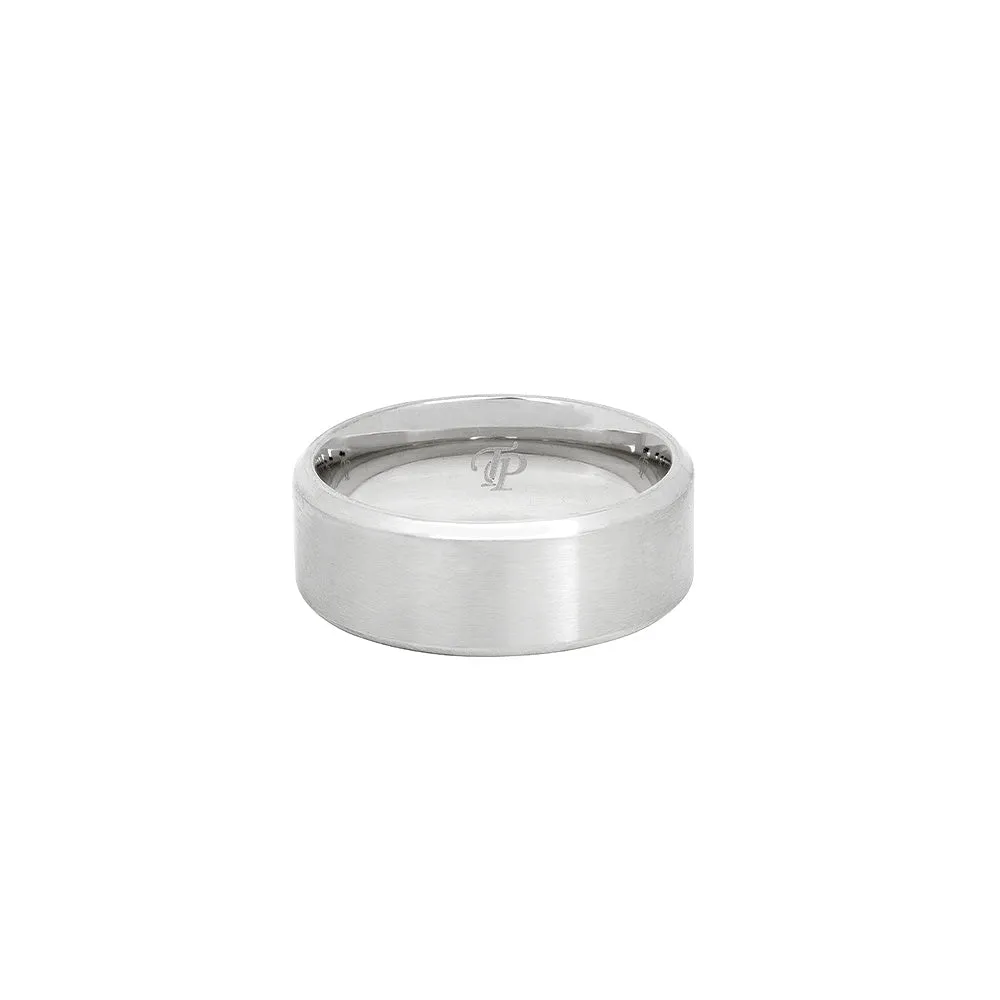 Brushed Band Ring - Gold