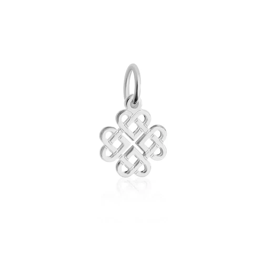 Celtic Knot Charm Silver Mini