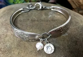 Custom Bullet Spoon Reversible Bracelet - 380 Nickel