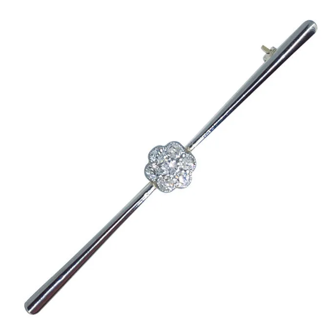 Diamond Daisy Stock Pin