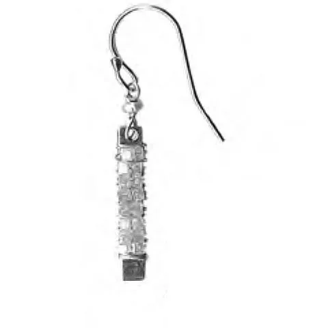 Earrings D102 with Grey Diamonds by Michelle Pressler Jewelry