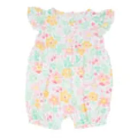 Fantasy Flower Ruffled Romper