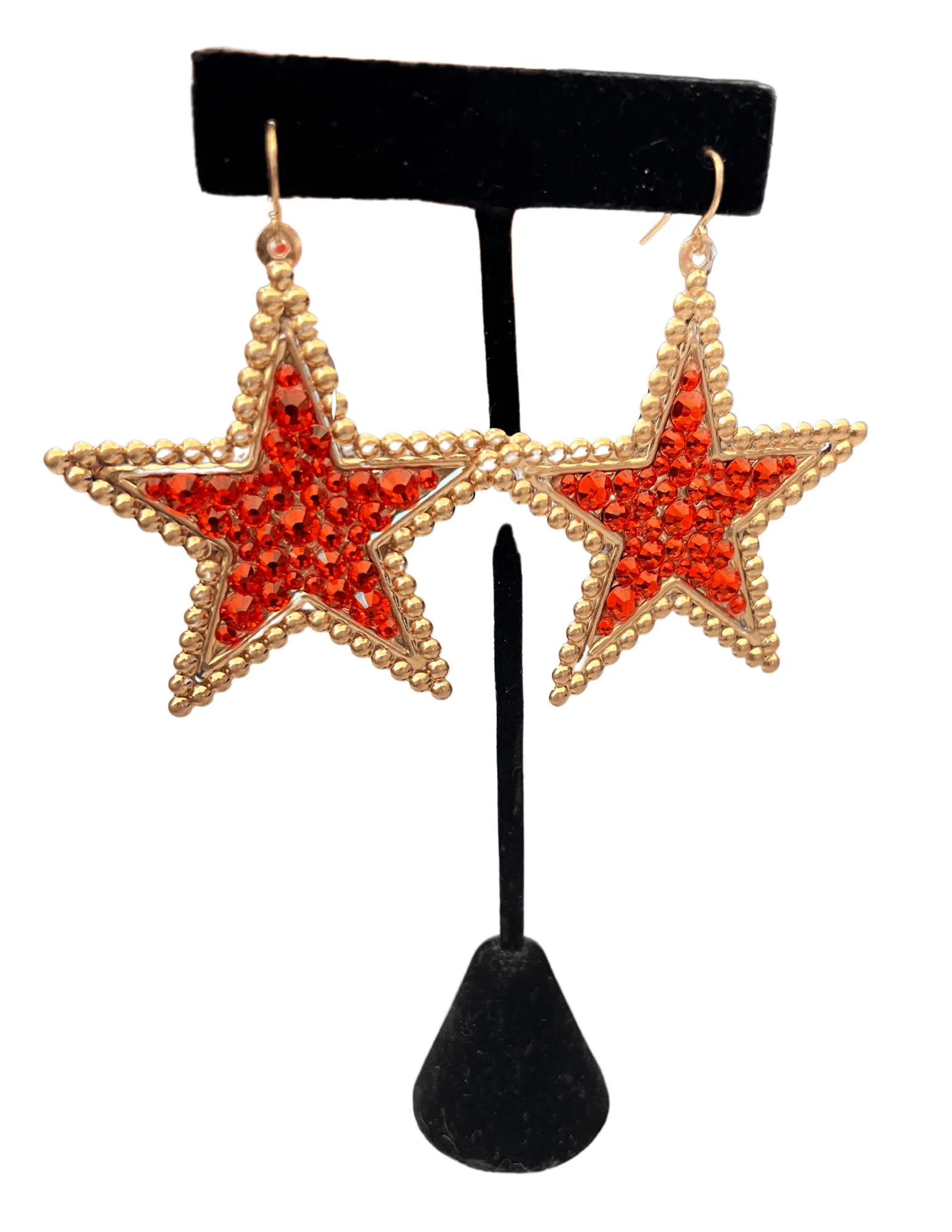 Gold Star Earrings