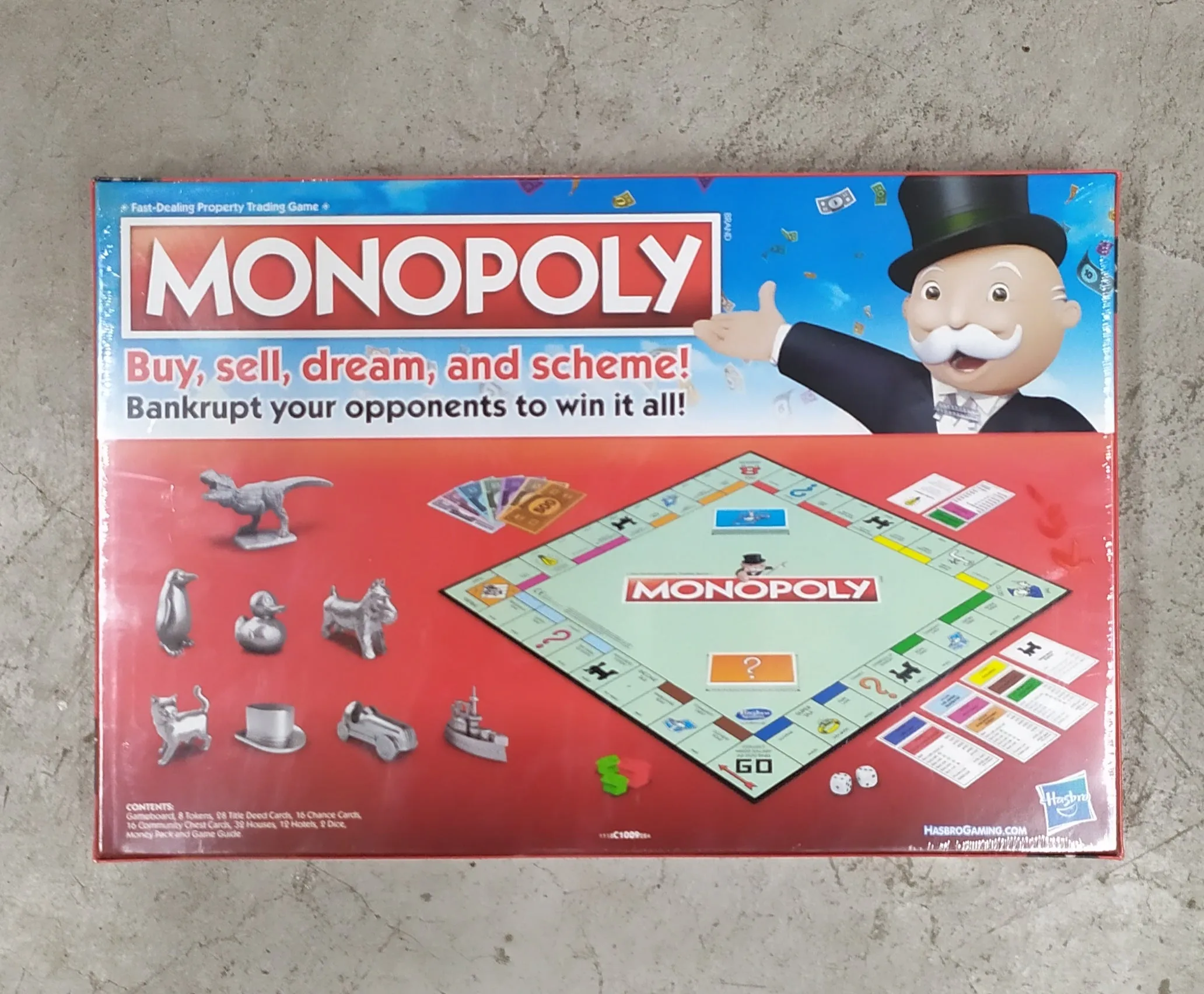 HASBRO Monopoly Classic Board Game - ORIGINAL