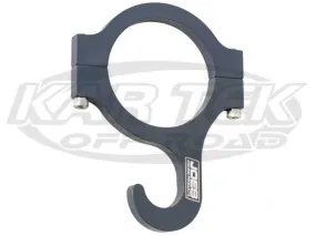 Joes Racing Products Billet Aluminum Clamp-On Helmet Hook For 1-1/4" Diameter Tubing