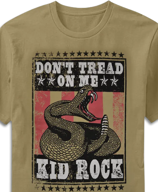 Kid Rock Don't Tread On Me - Tan