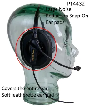 Large Snap Over the Ear Pads for Smith Corona Classic Headsets