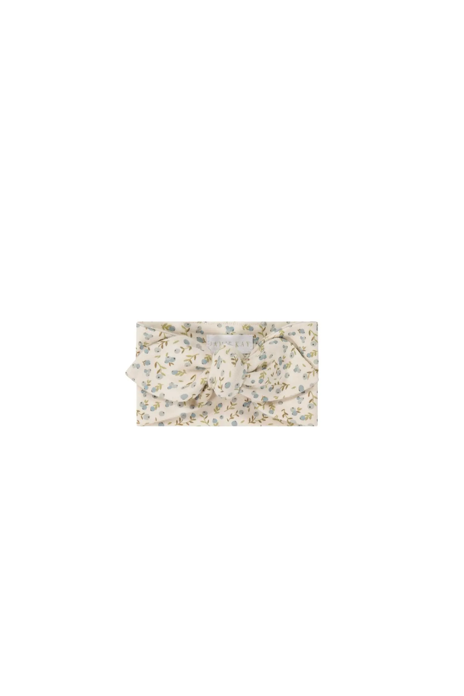 Organic Cotton Headband - Blueberry Fields