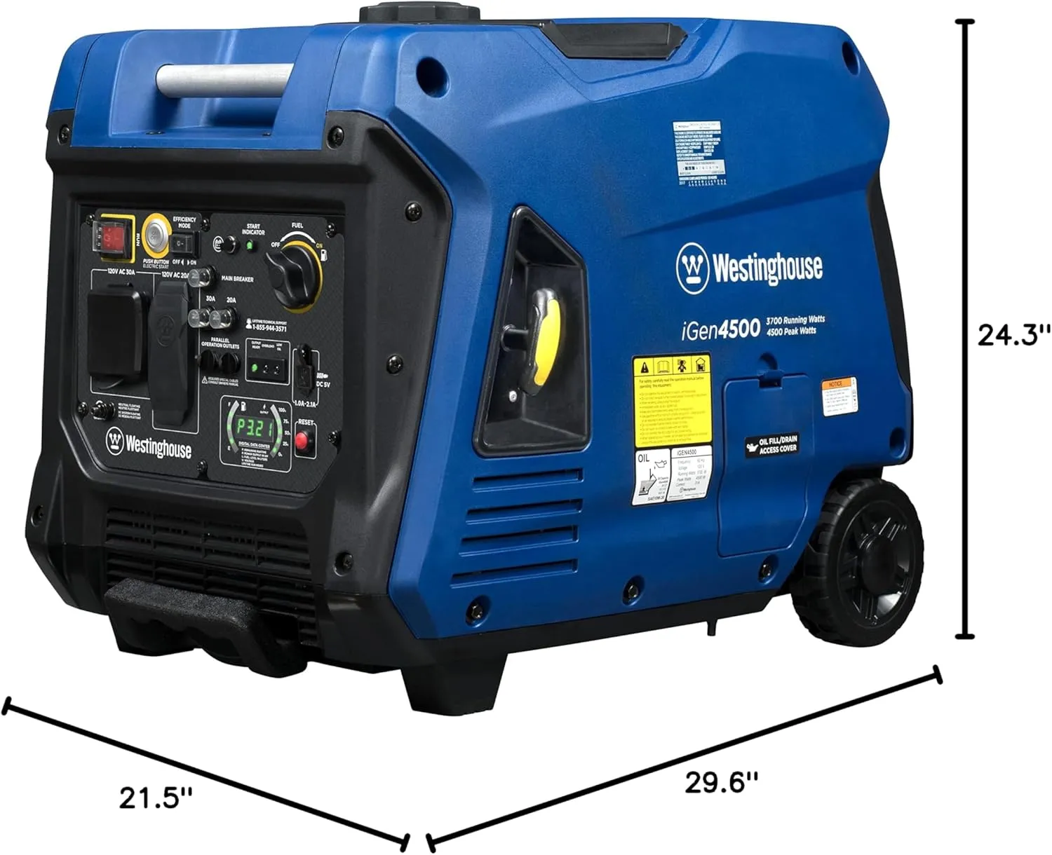 Outdoor Power Equipment Super Quiet Portable Inverter Generator