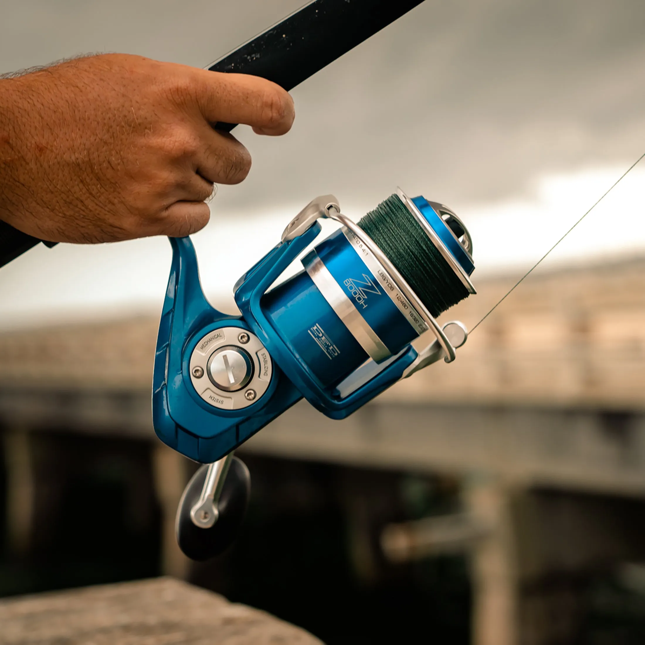 Saltwater Spinning Fishing Reel