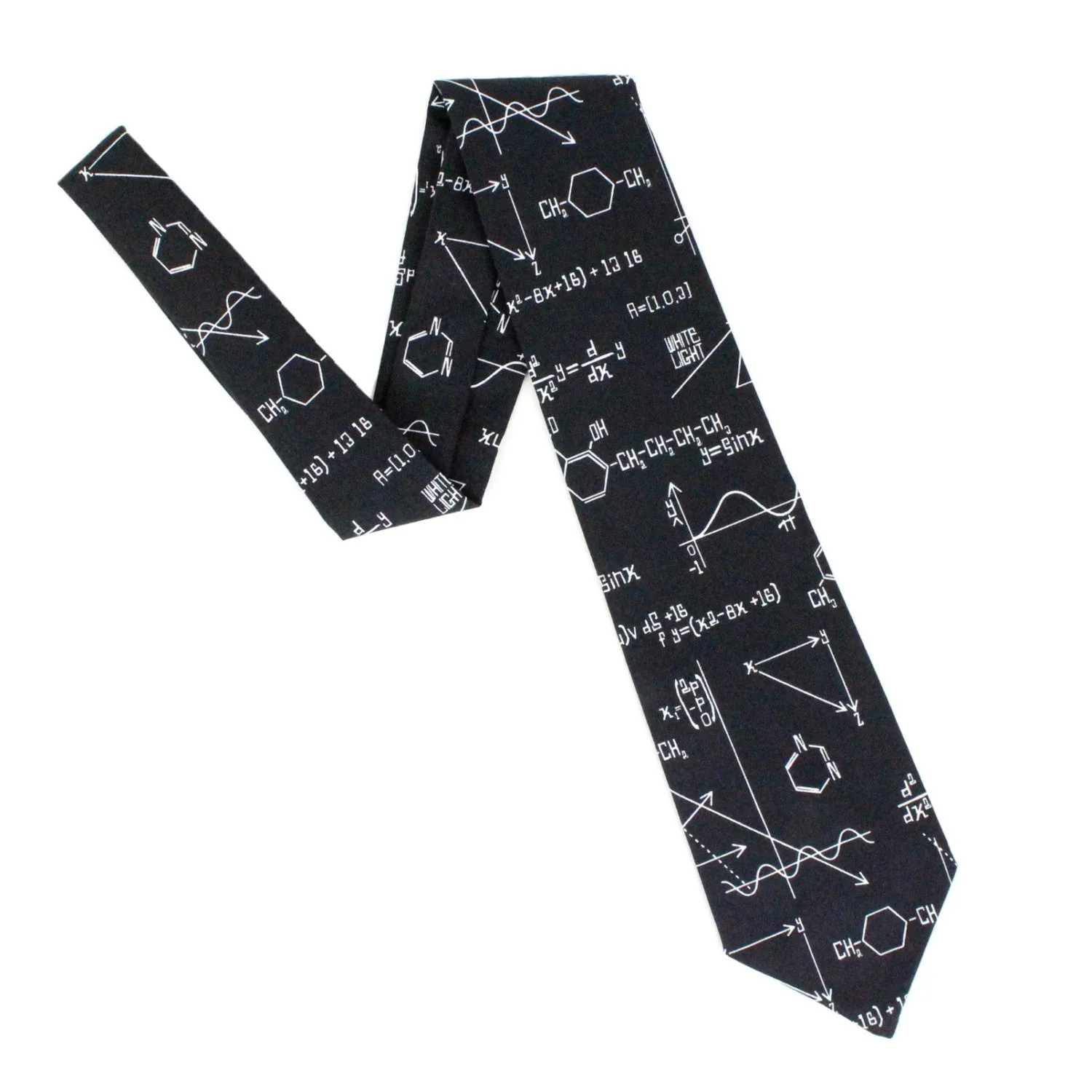 Science Formulas  Men's Tie #T-526