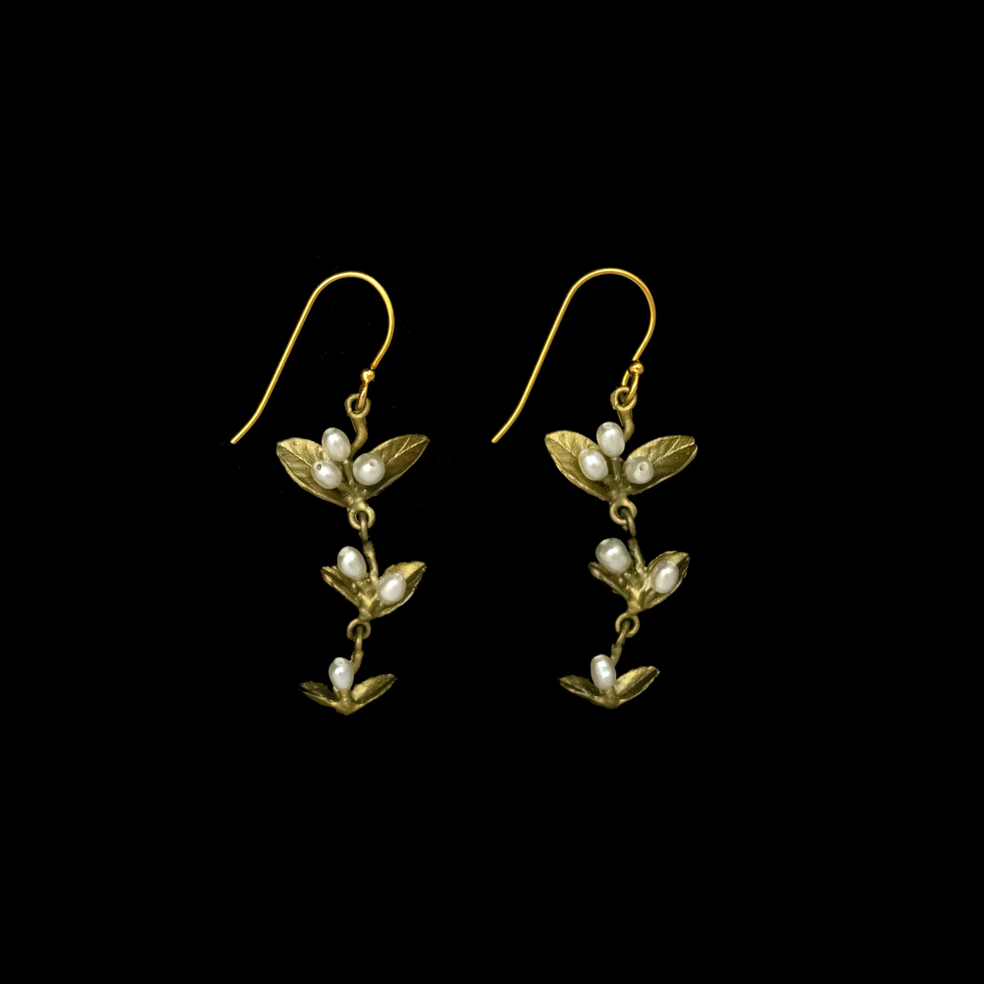 Spring Vine Earrings - Wire Drop