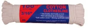 T.w Evans Cordage #6 Scottie Clothesline 100' Hank