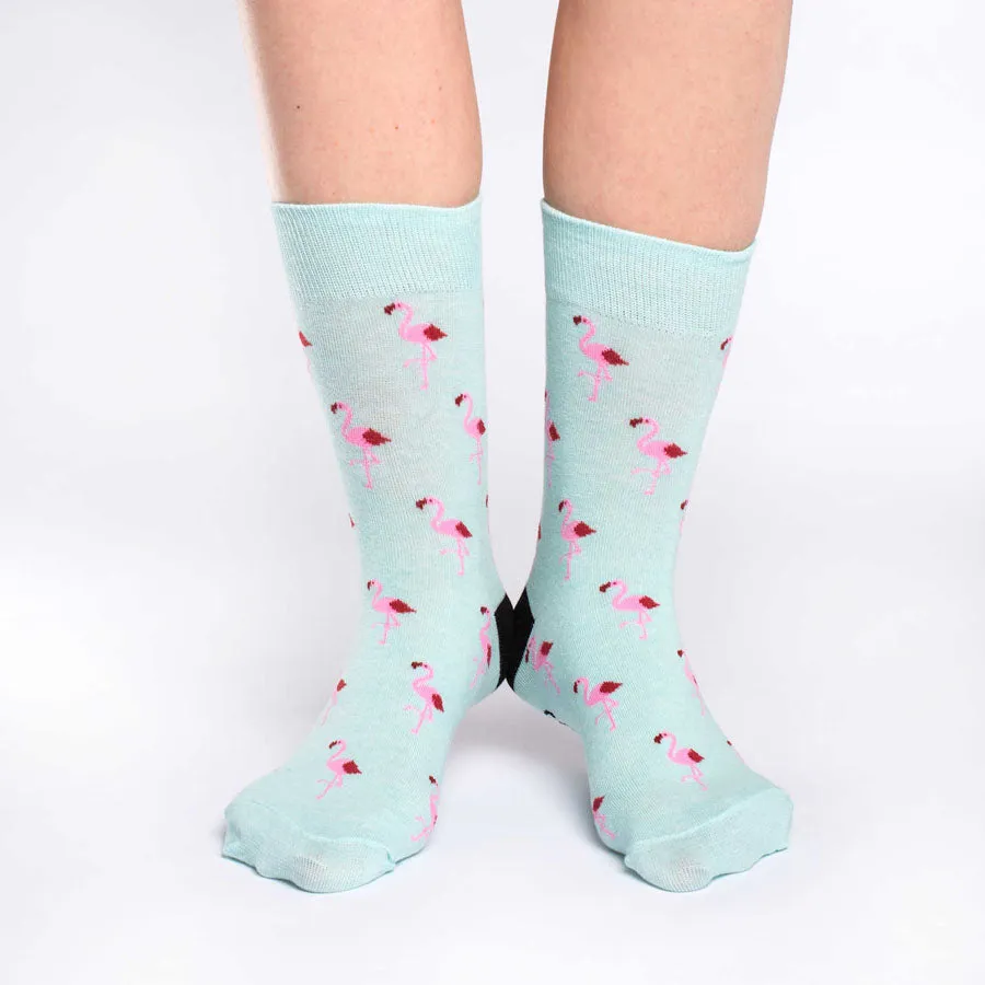 Unisex Flamingo Party Socks