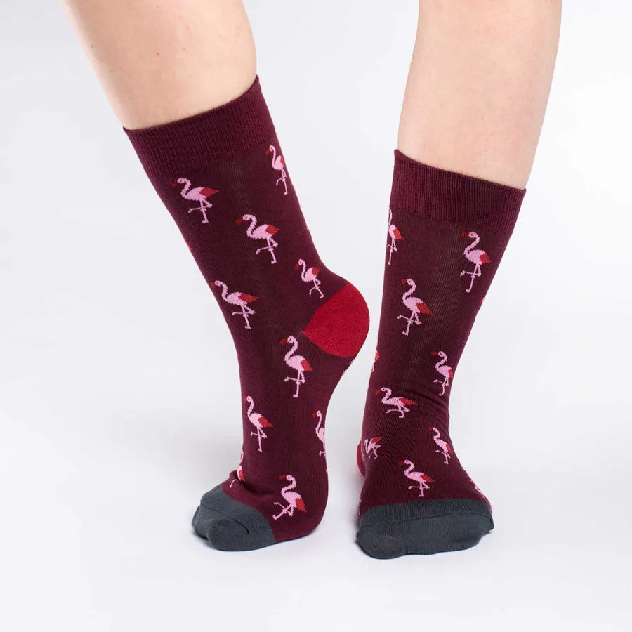 Unisex Flamingo Party Socks