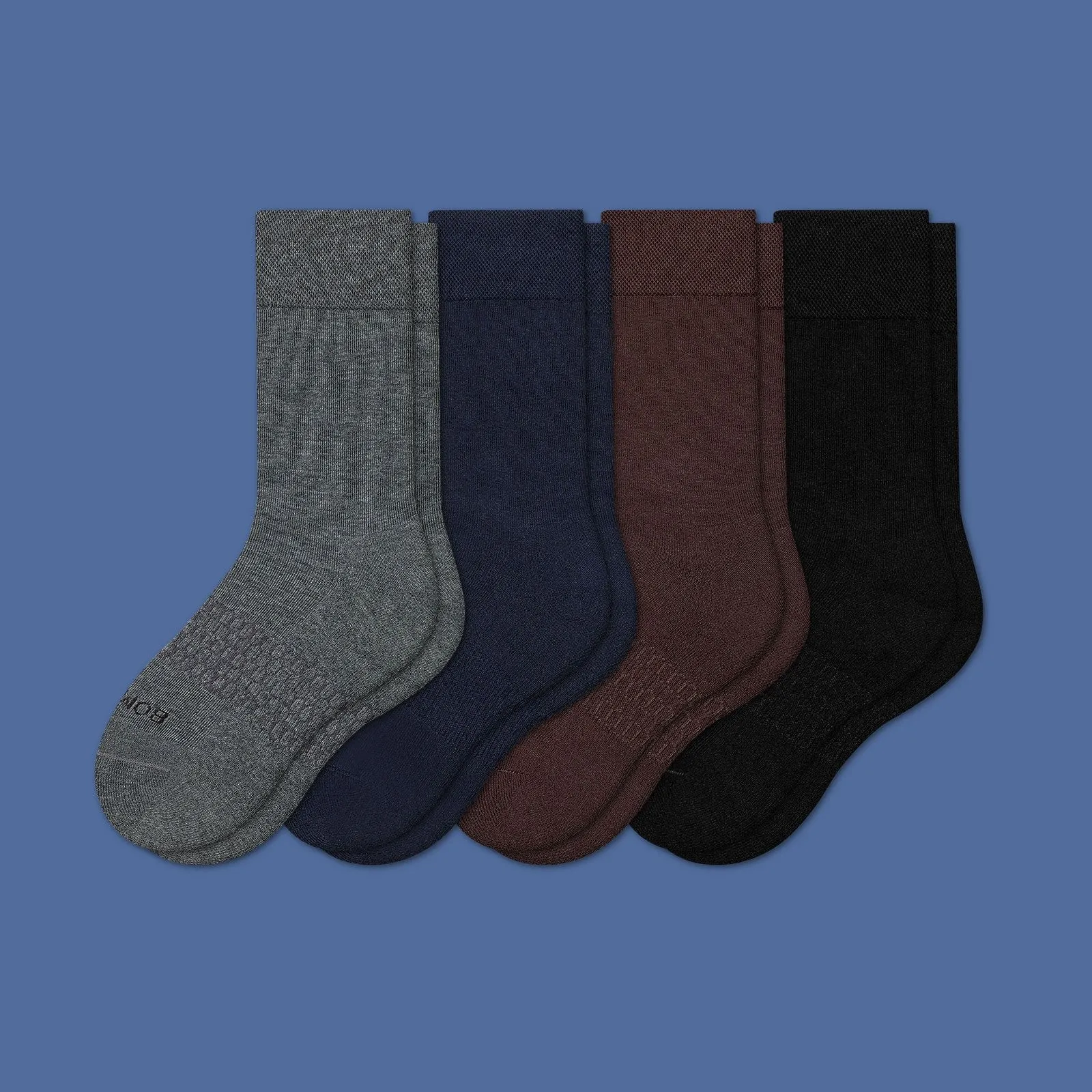 Youth Dress Calf Sock 4-Pack